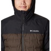 image:imageColumbia Mens Grand Trek II Down Hooded JacketCordovanBlack