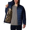 image:imageColumbia Mens Grand Trek II Down Hooded JacketDark Mountain  Collegiate Navy