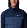image:imageColumbia Mens Grand Trek II Down Hooded JacketDark Mountain  Collegiate Navy