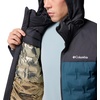 image:imageColumbia Mens Grand Trek II Down Hooded JacketEverblueShark
