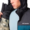 image:imageColumbia Mens Grand Trek II Down Hooded JacketEverblueShark