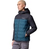 image:imageColumbia Mens Grand Trek II Down Hooded JacketEverblueShark