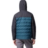 image:imageColumbia Mens Grand Trek II Down Hooded JacketEverblueShark