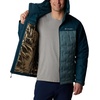 image:imageColumbia Mens Grand Trek II Down Hooded JacketMetal  Night Wave