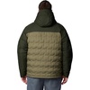 image:imageColumbia Mens Grand Trek II Down Hooded JacketStone GreenGreenscape