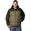 image:imageColumbia Mens Grand Trek II Down Hooded JacketStone GreenGreenscape