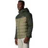 image:imageColumbia Mens Grand Trek II Down Hooded JacketStone GreenGreenscape