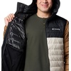 image:imageColumbia Mens Powder Lite II Hooded JacketDark StoneBlackDelta