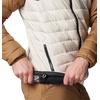 image:imageColumbia Mens Powder Lite II Hooded JacketDark StoneBlackDelta