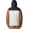 image:imageColumbia Mens Powder Lite II Hooded JacketDark StoneBlackDelta