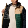 image:imageColumbia Mens Powder Lite II Hooded JacketRain ForestCanoeBlack