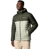 image:imageColumbia Mens Powder Lite II Hooded JacketSafariGreenscape