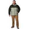 image:imageColumbia Mens Powder Lite II Hooded JacketSafariGreenscape