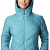 image:imageColumbia Womens Heavenly Long Hooded JacketCanyon Blue