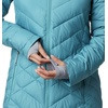 image:imageColumbia Womens Heavenly Long Hooded JacketCanyon Blue