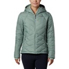 image:imageColumbia Womens Heavenly Long Hooded JacketLight Lichen