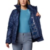 image:imageColumbia Womens Whirlibird V Printed Interchange JacketCollegiate Navy Leafall Print