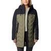 image:imageColumbia womens Mountain Croo III Mid Down JacketStone GreenBlack