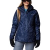image:imageColumbia Womens Whirlibird V Printed Interchange JacketCollegiate Navy Leafall Print