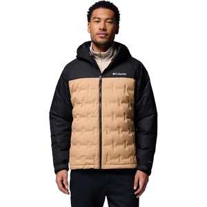 image:imageColumbia Mens Grand Trek II Down Hooded JacketCanoeBlack