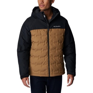 image:imageColumbia Mens Grand Trek II Down Hooded JacketDelta  Black