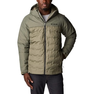 image:imageColumbia Mens Grand Trek II Down Hooded JacketStone Green
