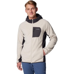 image:imageColumbia Mens Outdoor Tracks Hooded Full Zip IIDark StoneShark