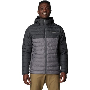 image:imageColumbia Mens Powder Lite II Hooded JacketCity GreyShark