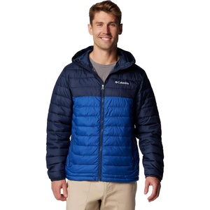 image:imageColumbia Mens Powder Lite II Hooded JacketMountain BlueCollegiate Navy