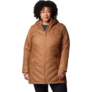 image:imageColumbia Womens Heavenly Long Hooded JacketCamel Brown