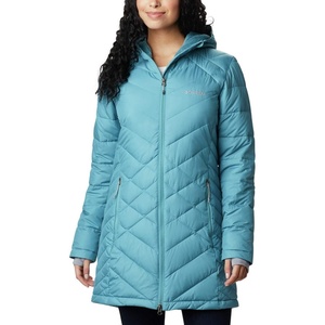 image:imageColumbia Womens Heavenly Long Hooded JacketCanyon Blue