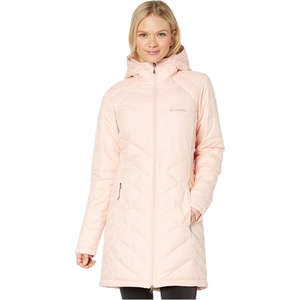 image:imageColumbia Womens Heavenly Long Hooded JacketPeach Cloud