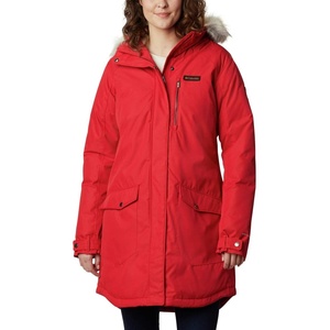 image:imageColumbia Womens Suttle Mountain Long Insulated JacketRed Lily