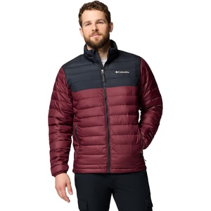 image:imageColumbia mens Powder Lite II JacketRich WineBlack