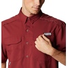 image:imageColumbia Mens Blood and Guts Zero Woven Short SleeveRed Jasper