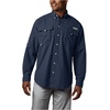 image:imageColumbia Mens Discontinued PFG Bahama II Long Sleeve ShirtCollegiate Navy