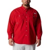 image:imageColumbia Mens Discontinued PFG Bahama II Long Sleeve ShirtRed Spark
