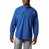 image:imageColumbia Mens Discontinued PFG Bahama II Long Sleeve ShirtVivid Blue