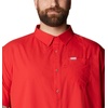 image:imageColumbia Mens PFG Slack Tide Camp ShirtRed Spark