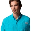 image:imageColumbia Mens PFG Tamiami II Short Sleeve Fishing ShirtOcean Teal