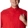 image:imageColumbia Mens PFG Tamiami II Short Sleeve Fishing ShirtRed Spark