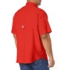 image:imageColumbia Mens PFG Tamiami II Short Sleeve Fishing ShirtRed Spark
