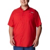 image:imageColumbia Mens PFG Tamiami II Short Sleeve Fishing ShirtRed Spark