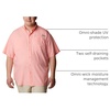 image:imageColumbia Mens PFG Tamiami II Short Sleeve Fishing ShirtSorbet