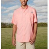 image:imageColumbia Mens PFG Tamiami II Short Sleeve Fishing ShirtSorbet