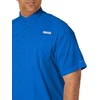 image:imageColumbia Mens PFG Tamiami II Short Sleeve Fishing ShirtVivid Blue