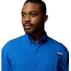 image:imageColumbia Mens PFG Tamiami II Short Sleeve Fishing ShirtVivid Blue