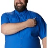 image:imageColumbia Mens PFG Tamiami II Short Sleeve Fishing ShirtVivid Blue