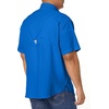 image:imageColumbia Mens PFG Tamiami II Short Sleeve Fishing ShirtVivid Blue