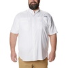 image:imageColumbia Mens PFG Tamiami II Short Sleeve Fishing ShirtWhite